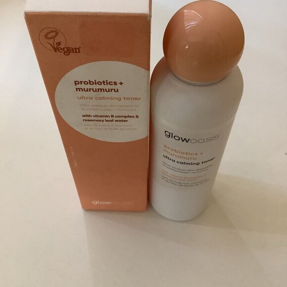 Glow Oasis Probiotics+Murumuru Ultra Calming Toner 120ml. New In Box - Picture 3 of 4